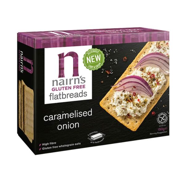 Nairn's Flatbread Caramelised Onion Gluten Free
