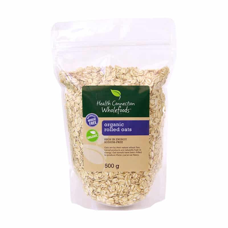 Buy Health Connection Wholefoods Oats Rolled Organic Online!
