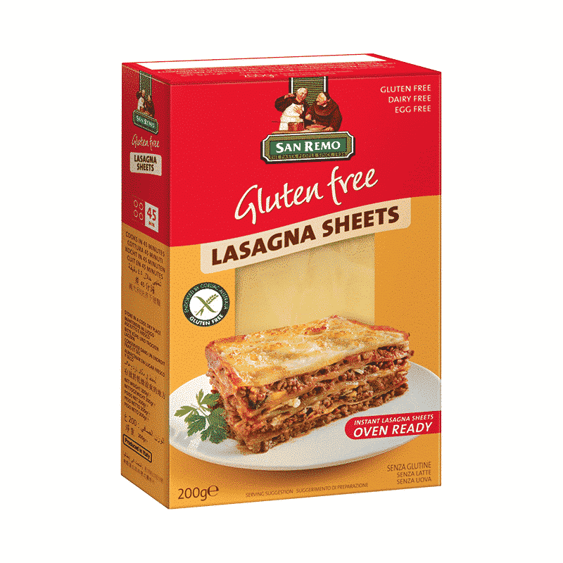 Buy San Remo Lasagne Sheets Gluten Free Online!