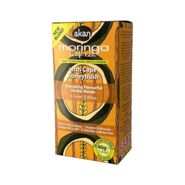 Akan Herbal Collection Moringa Tea With Honeybush 20