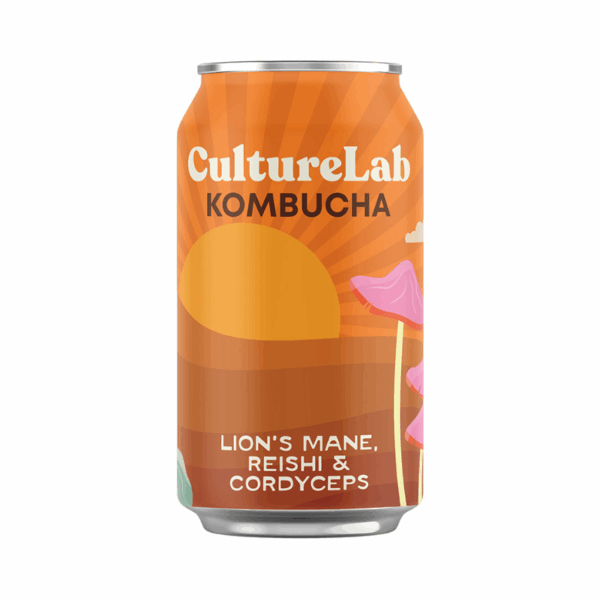 Culture Lab Kombucha Lion's Mane Reishi & Cordyceps 330ml
