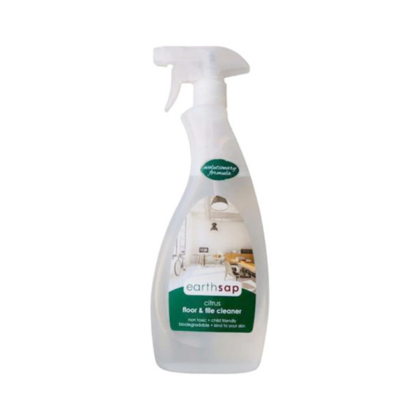 Earth Sap 750ml Citrus Floor And Tile Cleaner Spray