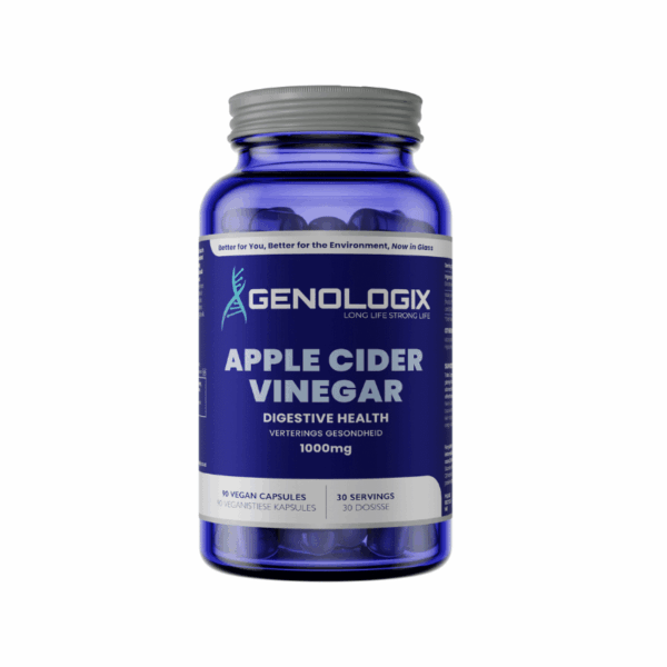 Genologix Apple Cider Vinegar 1000mg (30 Servings x 90 Capsules)