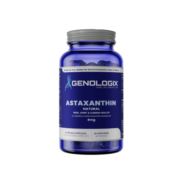 Genologix Astaxanthin 8mg (60 Servings x 60 Capsules)