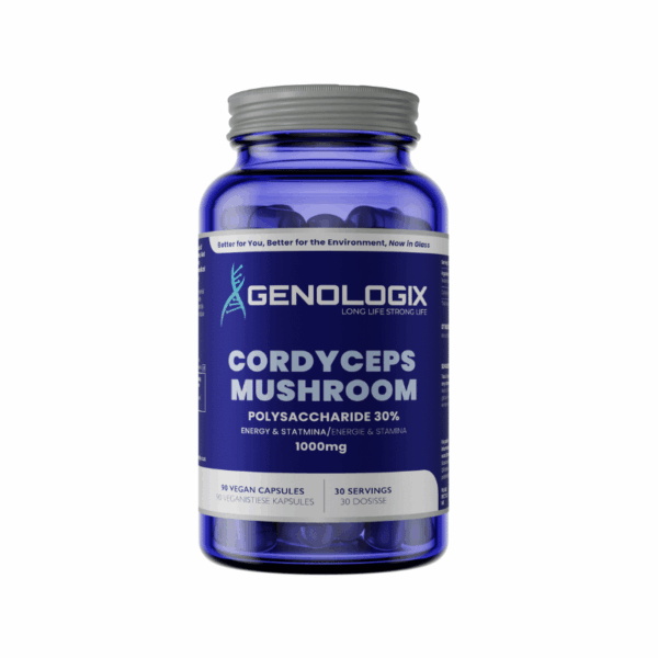 Genologix Cordyceps Mushroom 1000mg (30 Servings x 90 Capsules)