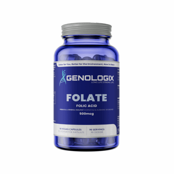Genologix Folate (Folic Acid) 500mcg 90