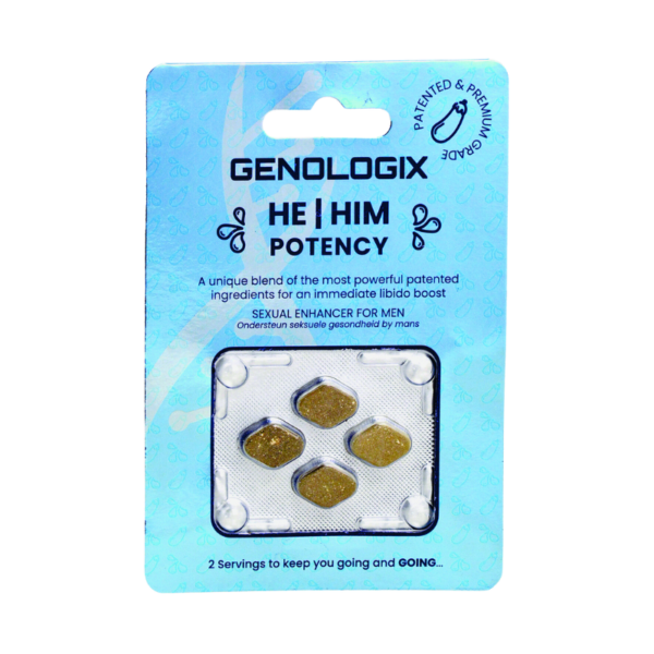 Genologix HE – HIM Patented Libido Booster 4 Pack