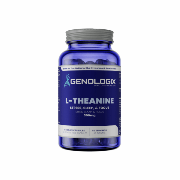 Genologix L Theanine 300mg (60 Servings x 60 Capsules)