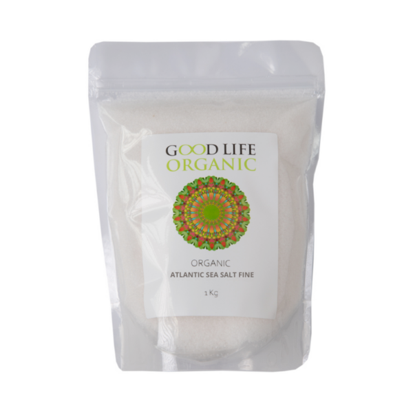 Good Life Organic Atlantic Sea Salt Fine 1kg
