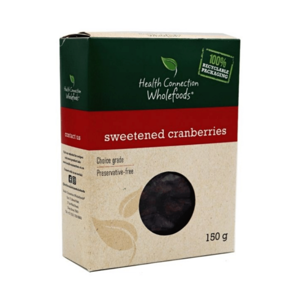 Health Connection Cranberries 150g