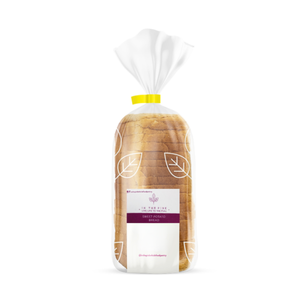 In The Pink Sweet Potato Bread Frozen