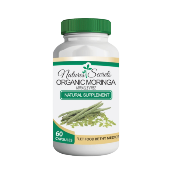 Nature's Secrets Organic Moringa Capsules 60