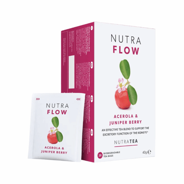 NutraTea NutraFlow (Acerola & Juniper Berry) Teabags 20