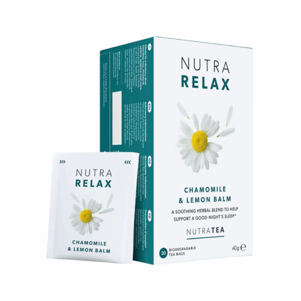 NutraTea NutraRelax (Chamomile & Lemon Balm) Teabags 20