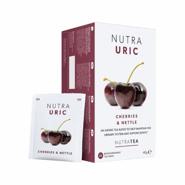 NutraTea NutraUric (Cherries & Nettle) Teabags 20