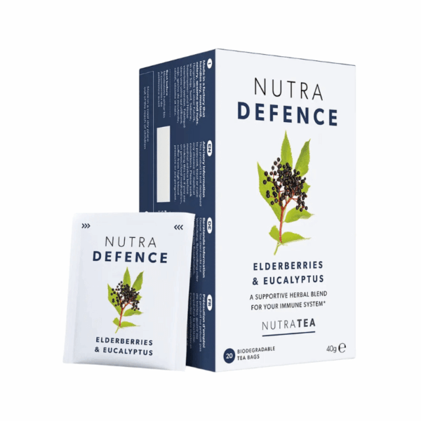 NutraTea NutraDefence (Elderberries & Eucalyptus) Teabags 20