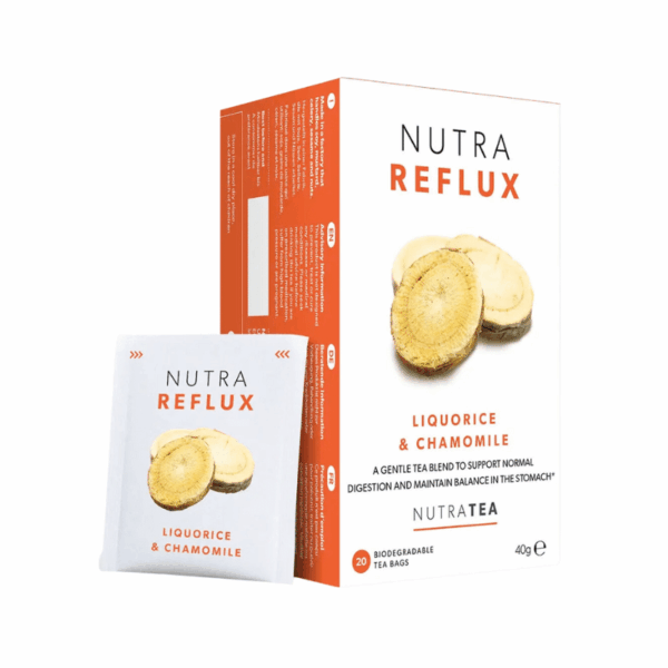 NutraTea NutraReflux (Liquorice & Chamomile) Teabags 20