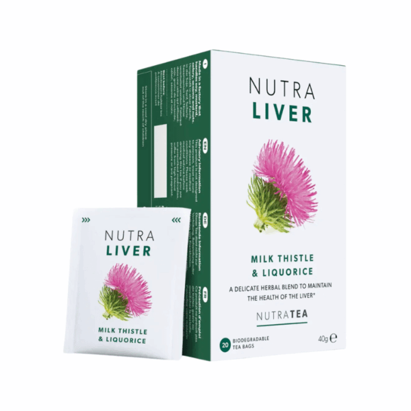 NutraTea NutraLiver (Milk Thistle & Liquorice) Teabags 20