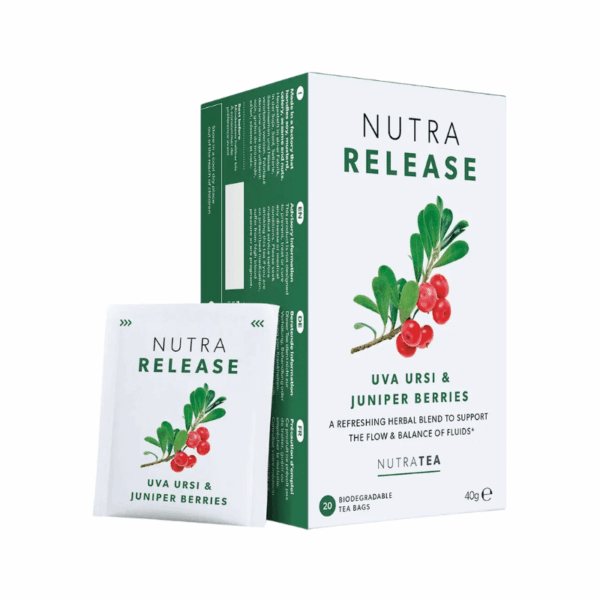 NutraTea NutraRelease (Uva Ursi & Juniper Berries) Teabags 20