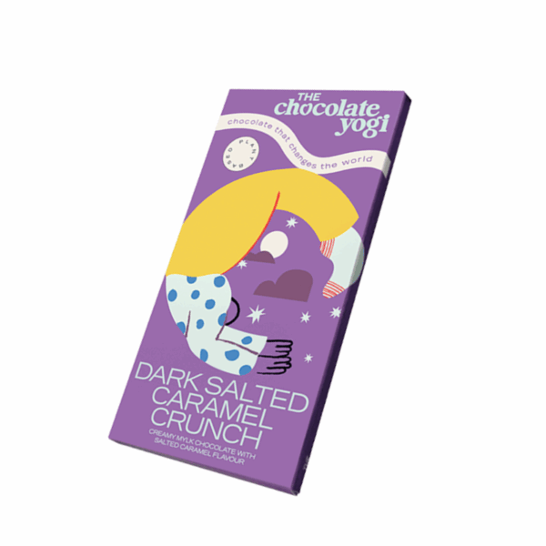 The Chocolate Yogi Dark Salted Caramel Crunch 35g