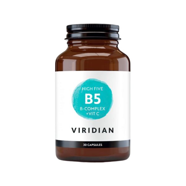 Viridian Nutrition High Five B Complex w Mag Ascorbate 30
