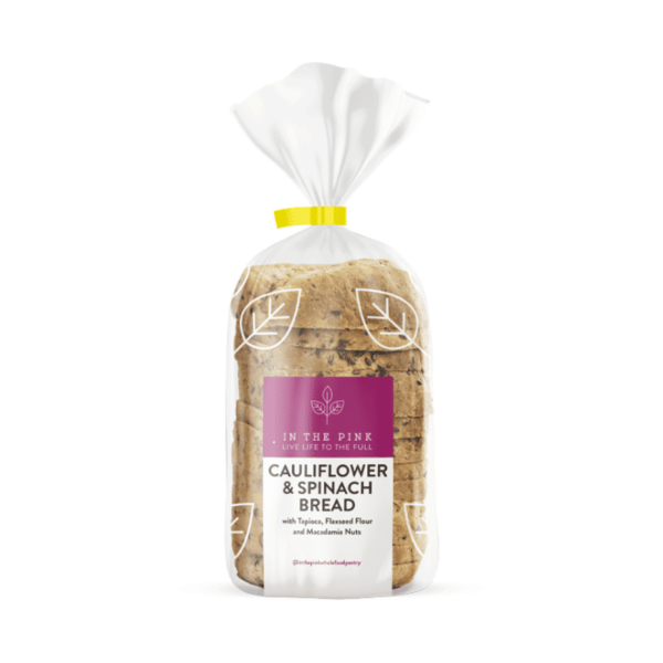 In The Pink Cauliflower Bread 500g Frozen