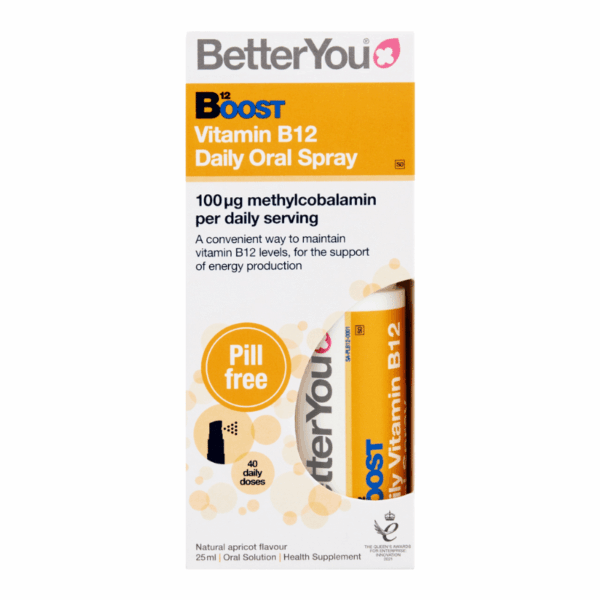 BetterYou Boost Vitamin B12 100mcg Daily Oral Spray 25ml
