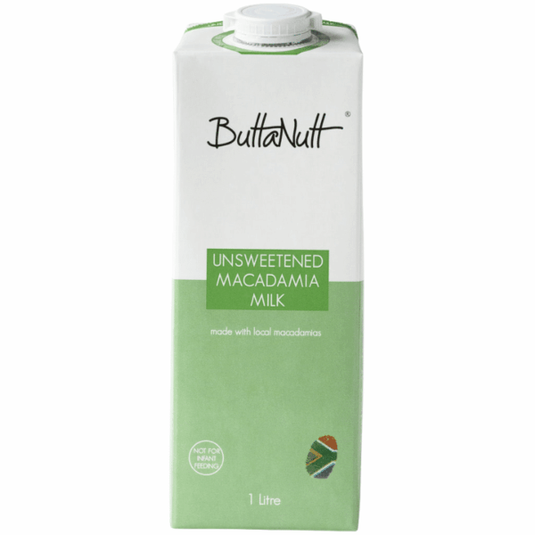 ButtaNutt Unsweetened Macadamia Milk 1L