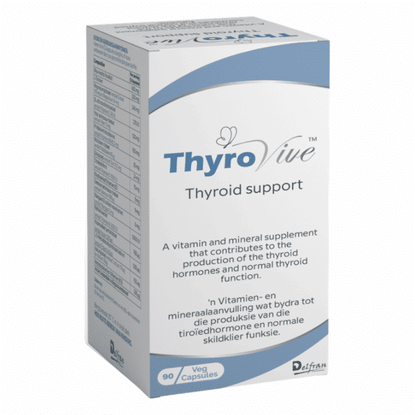 Delfran ThyroVive Thyroid Support Capsules 90