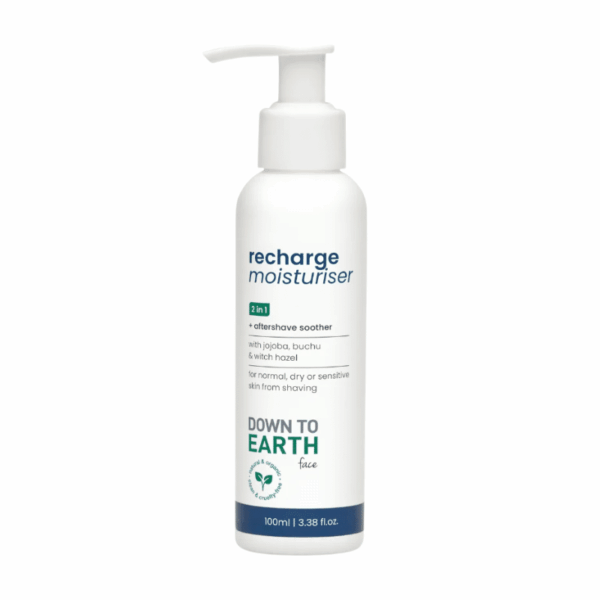 Down to Earth Recharge Moisturiser & Aftershave Soother 100ml