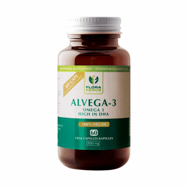 Flora Force Alvega-3 500mg 100% (Vegan Omega) 60