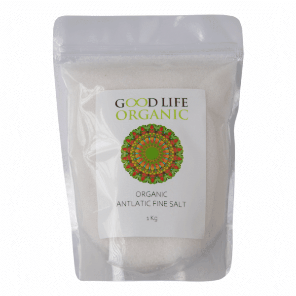 Good Life Organic Atlantic Sea Salt Fine 1kg