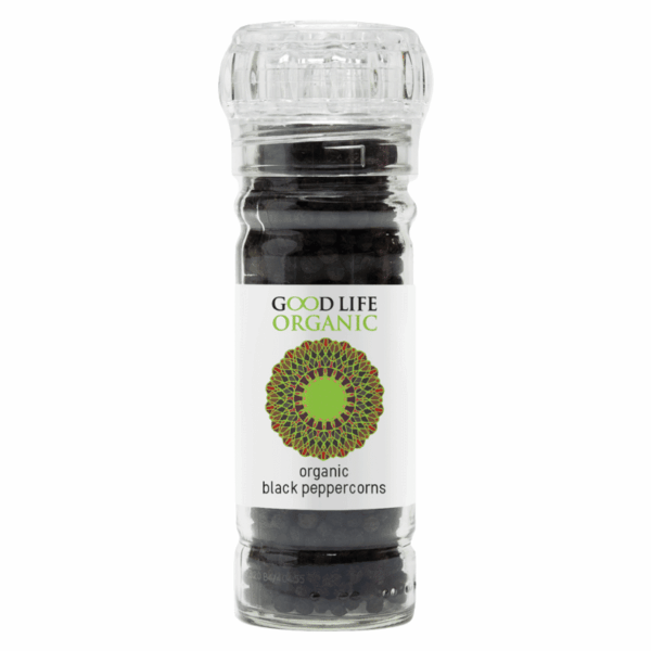 Good Life Organic Black Pepper Grinder 100ml