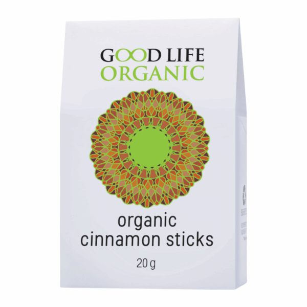 Good Life Organic Cinnamon Sticks 20g Refill