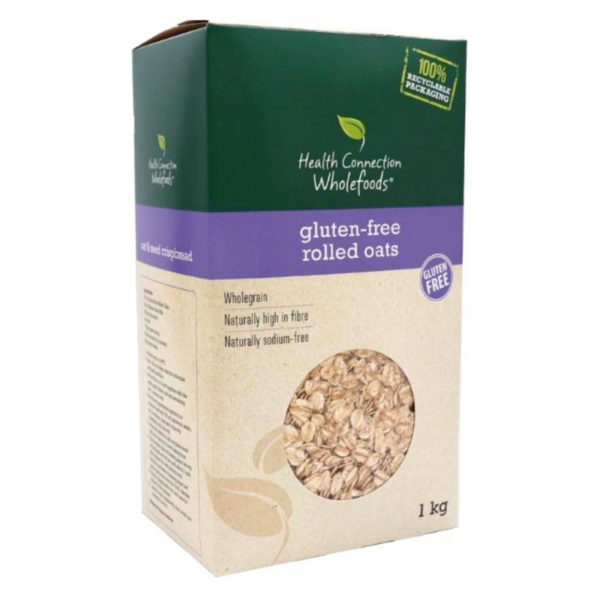 Health Connection Wholefoods Oats Rolled Gluten Free 1kg