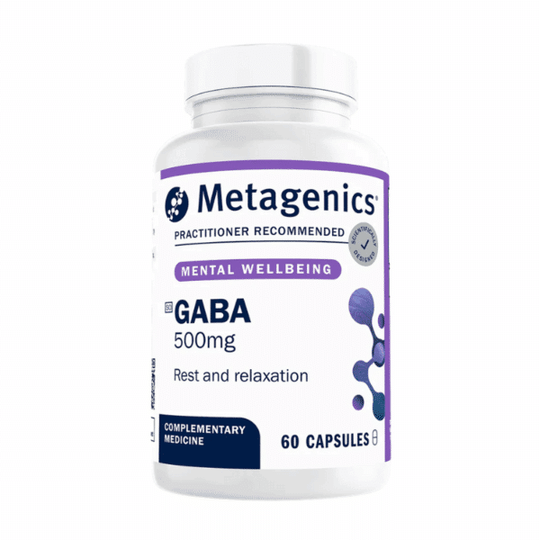 Metagenics GABA 500mg Capsules 60