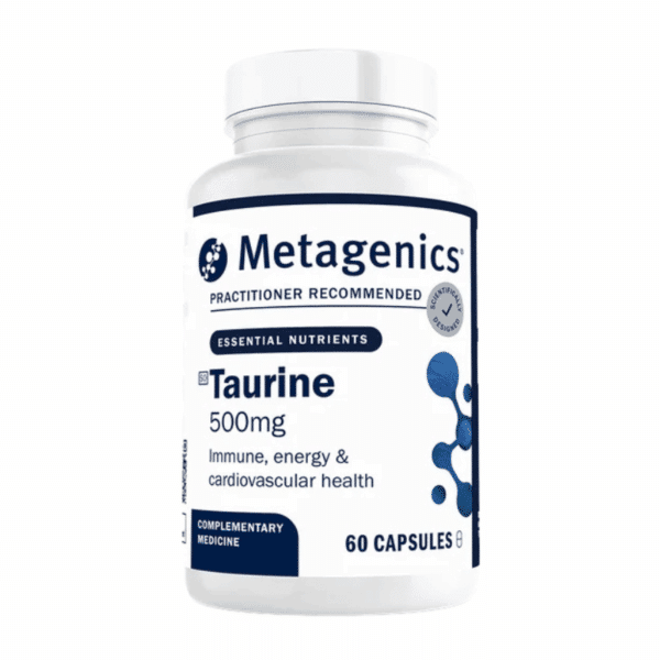 Metagenics Taurine 500mg Capsules 60