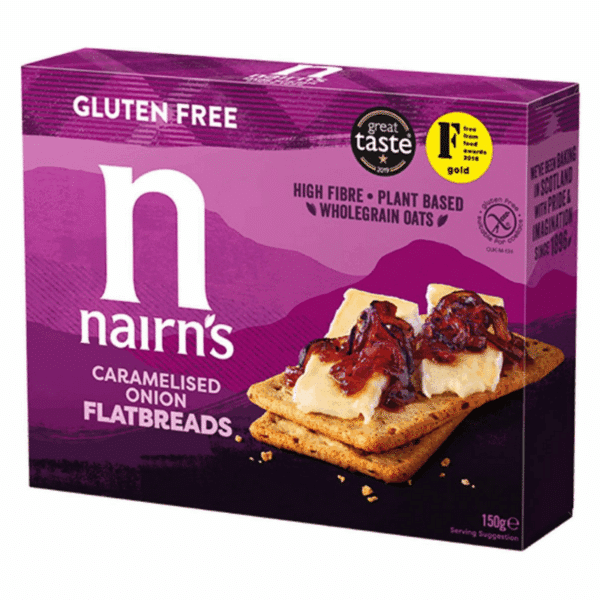 Nairn’s Flatbread Caramelised Onion Gluten Free 150g