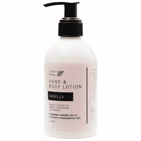 Naturals Beauty Hand & Body Lotion Vanilla 250ml