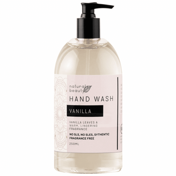 Naturals Beauty Hand Wash Vanilla 250ml