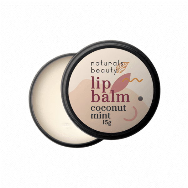 Naturals Beauty Lip Balm Coconut Mint 15g