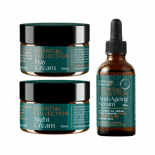 Naturals Beauty Revitalize Set Day cream, Night cream & Oil serum