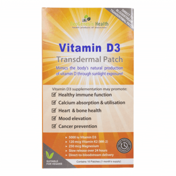 NeoGenesis Vitamin D3 Transdermal Patches 16