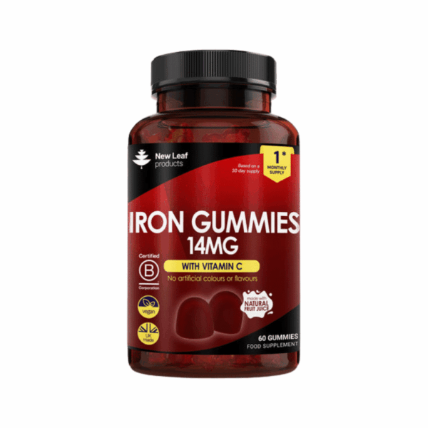 New Leaf Iron & Vitamin C Gummies 60