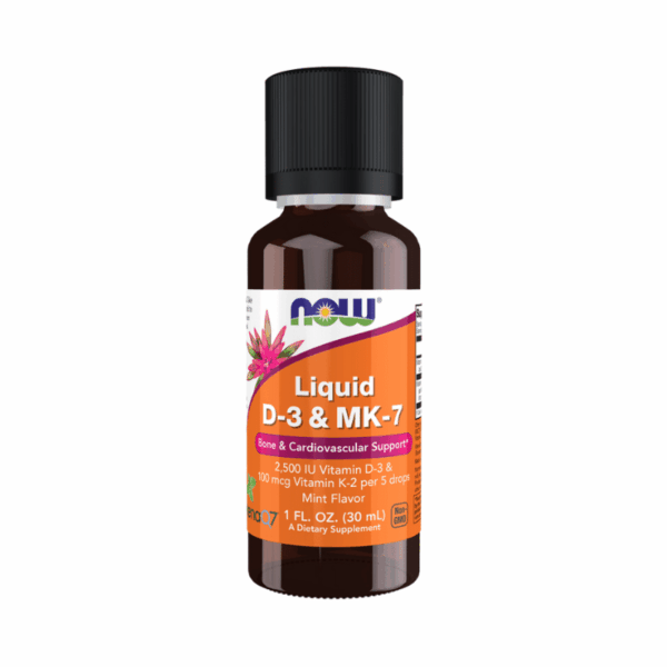 Now Foods D3 & MK-7 Liquid 30ml
