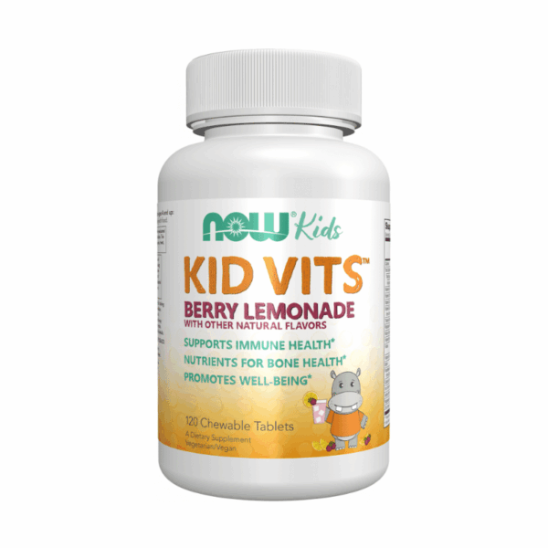 Now Foods Kids Vits Berry Lemonade 120s