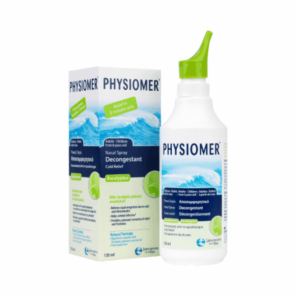 Physiomer Nasal Spray Jet Eucalyptus 135ml