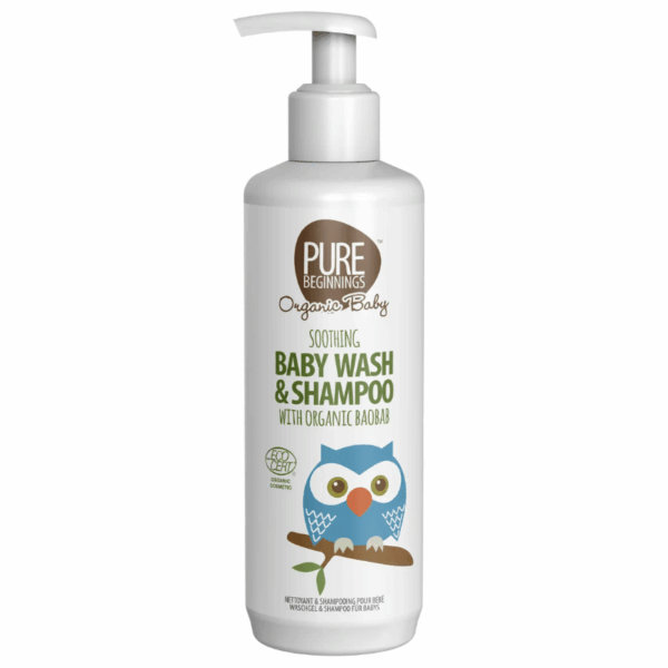 Pure Beginnings Soothing Baby Wash & Shampoo with Organic Baobab 500ml