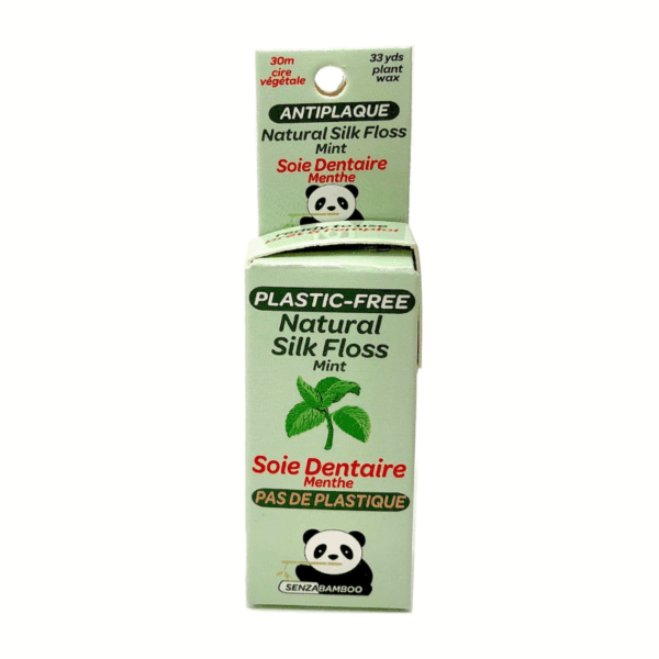 SenzaBamboo Plastic Free Silk Floss Mint 30m