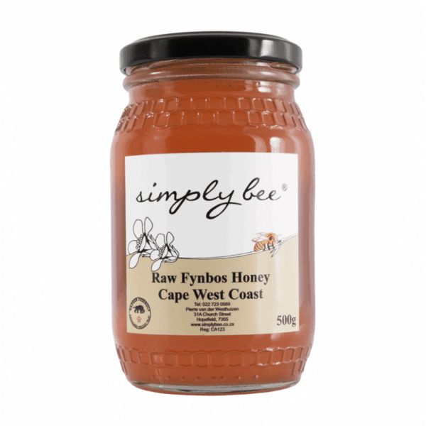 Simply Bee Raw Fynbos Honey 500g